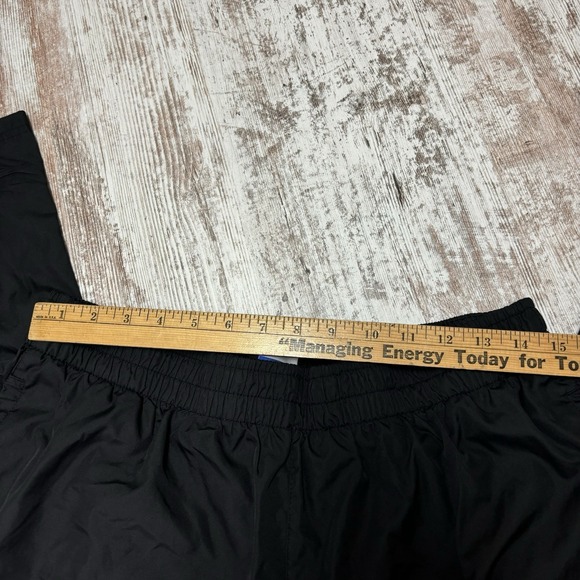 Vintage Starter Track Pants Mens‎ Large Black Embroidered Logo Ankle Zip Y2K - Picture 8 of 15